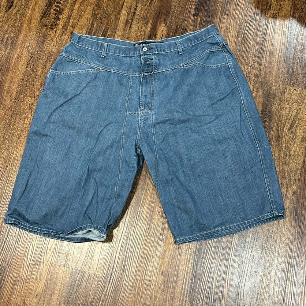 Blue brand X shorts